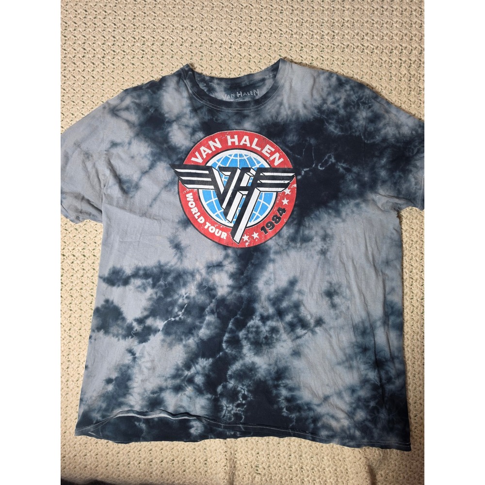 Led Zeppelin Pink Floyd Van Halen Band T-Shirt Bundle Mens 2XL Multi Excellent - Picture 7 of 9